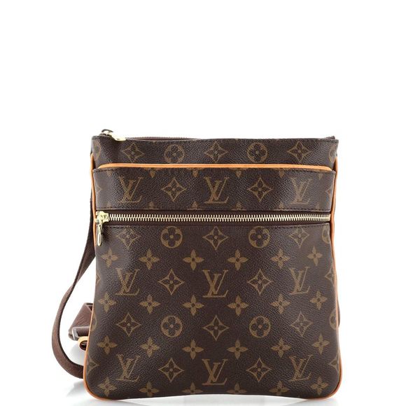 Louis Vuitton Handbags - Louis Vuitton Valmy Pochette Monogram Canvas Brown